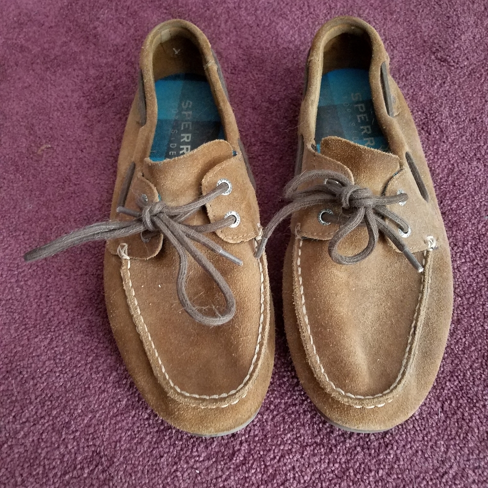 Men's Sperry moccasin slippers Gently used